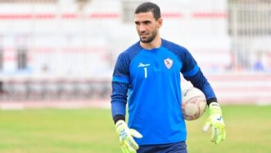 عواد يقترب من حراسة مرمى الزمالك فى السوبر المحلى