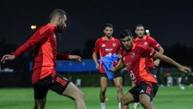 الأهلي يختتم استعداداته لمباراة الزمالك بنهائى السوبر المحلى .. فيديو