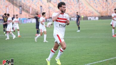 انتظام دونجا وشلبى فى مران الزمالك بعد عودتهما للقاهرة