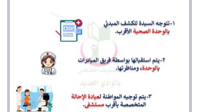 صحة الوادى الجديد تنشر مواعيد تقديم خدمات وحدة الدعم المتنقلة لصحة المرأة