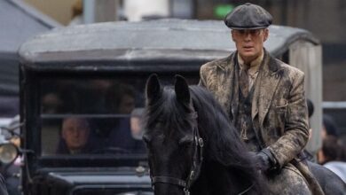 فيديو جديد لـ كيليان مورفى من موقع تصوير فيلمه المشتق من Peaky Blinders