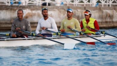 مصر تتوج بلقب بطولة أفريقيا للتجديف