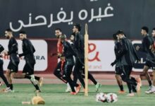 الأهلى يذاكر البنك قبل موقعة الأحد بالدورى