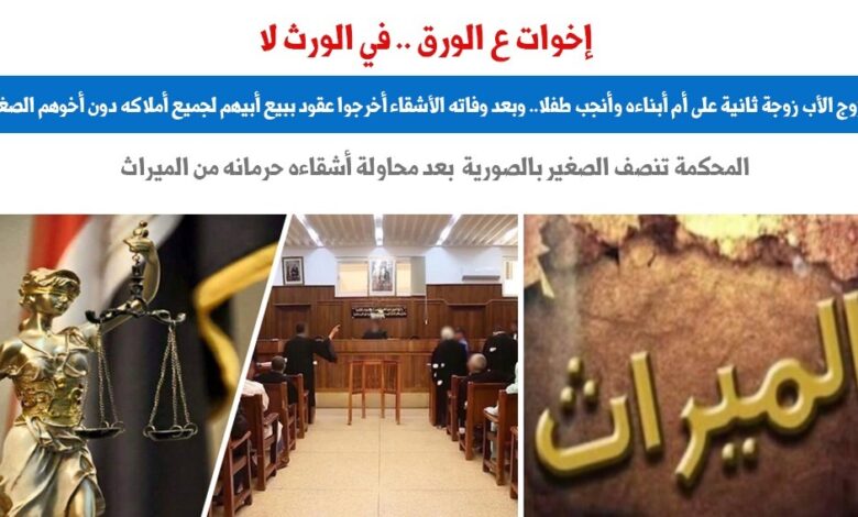 القضاء يتصدى لـ"الصورية في العقود" كمخطط للحرمان من المواريث.. برلمانى