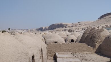 زاوية سلطان بالمنيا تتحول إلى تراث ومزار شعبى.. وحكاية مقابر فريزر.. صور