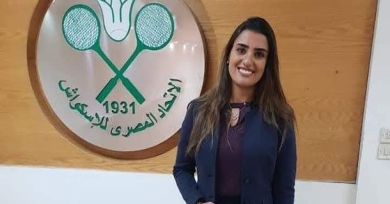 آمنة الطرابلسي رئيساً لبعثة الاسكواش فى بطولة العالم بهونج كونج