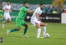 طرد أمين عمر النور فى مواجهة الزمالك والمصرى