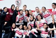 الزمالك يهزم سبورتنج 26-25 فى دورى سيدات كرة اليد