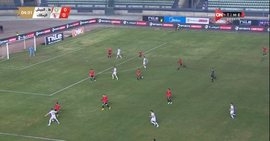 شيكا يتقدم للطلائع أمام الزمالك في الدقيقة 35