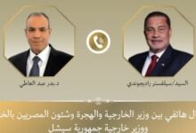 وزير خارجية سيشل لبدر عبد العاطى: نقدر دور مصر الإقليمى والدولى